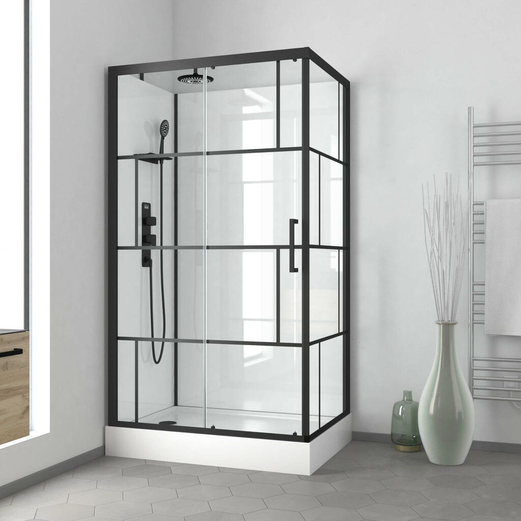 cabine de douche standard