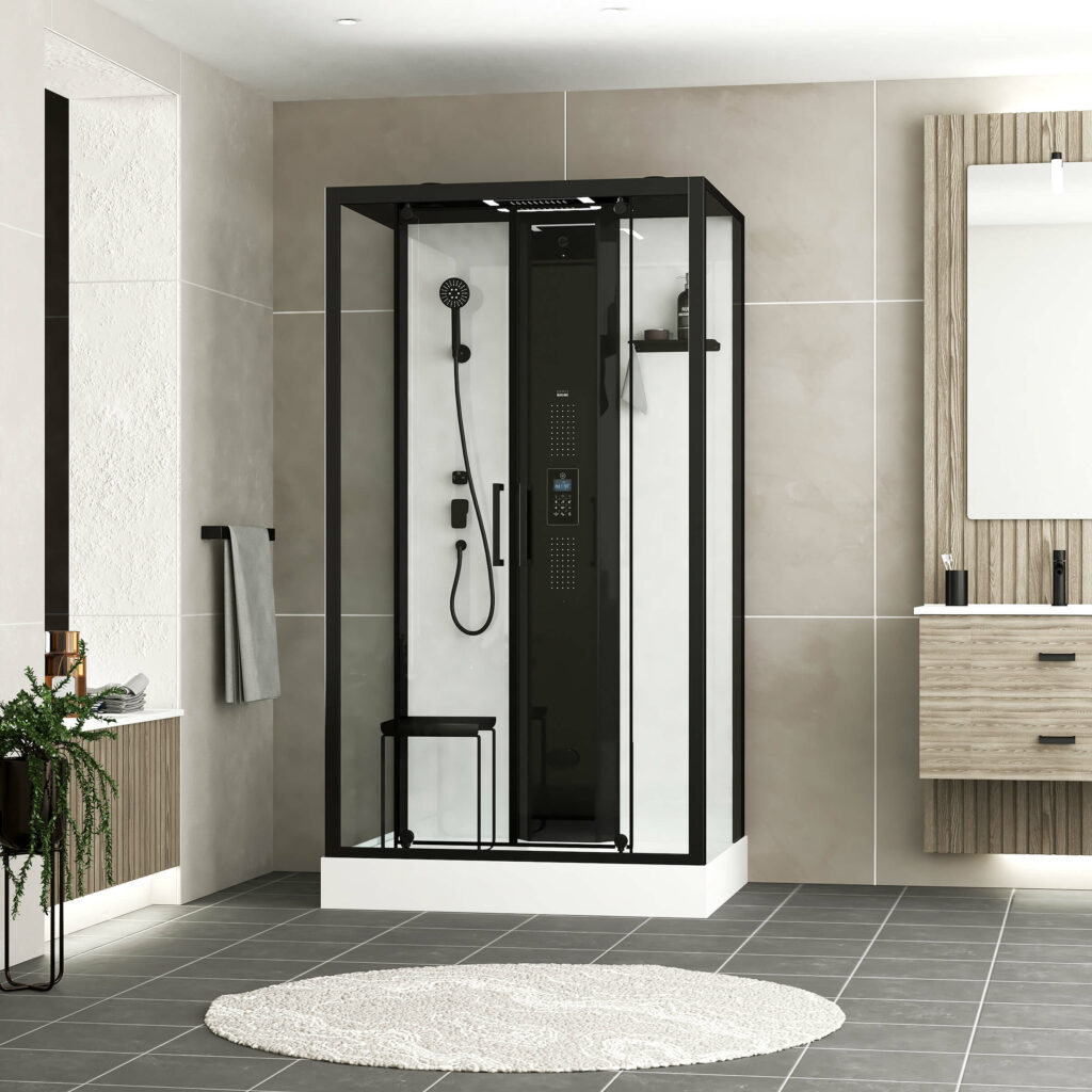 cabine de douche hammam