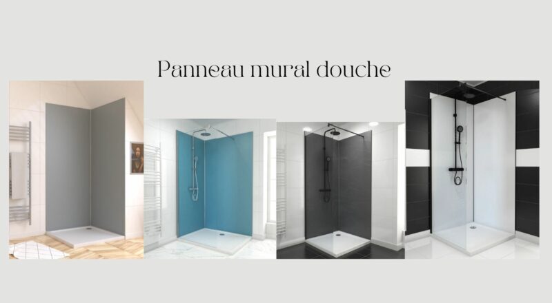 Panneau mural douche