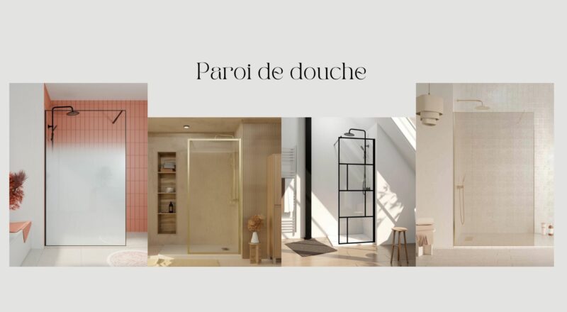 Comment puis-je changer la paroi de ma douche