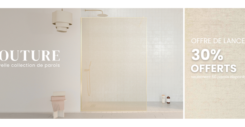 paroi de douche design