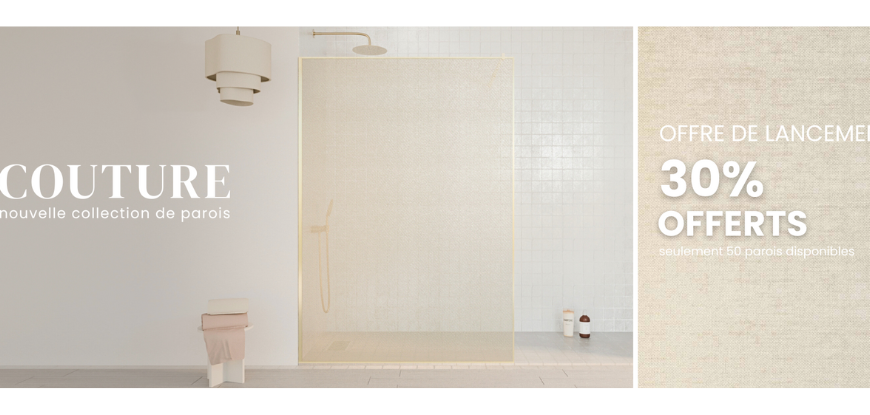 paroi de douche design