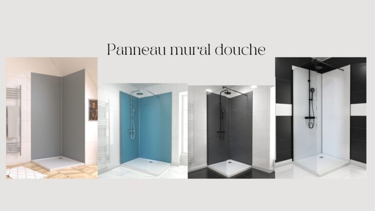 Panneau mural douche