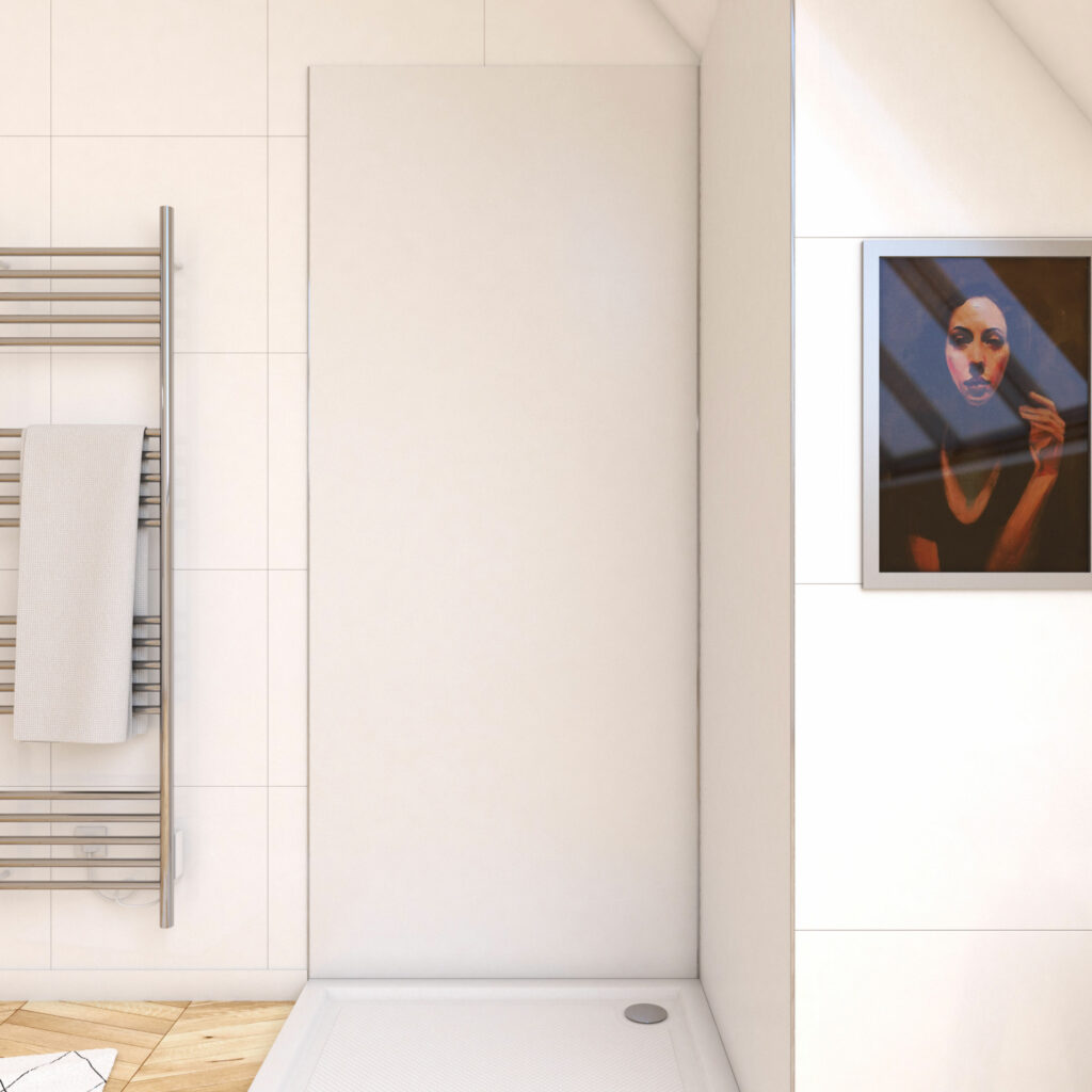 panneau mural douche