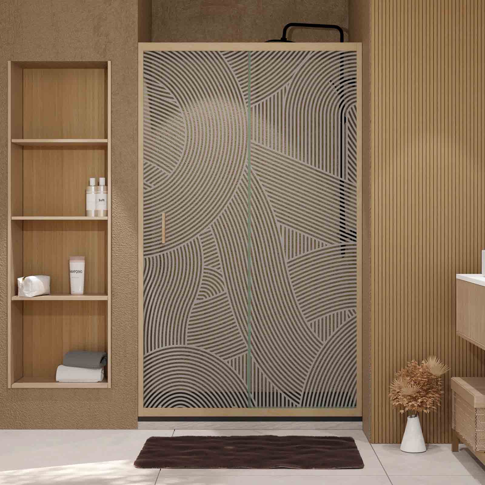 Porte de douche coulissante 120 cm