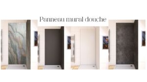 panneau mural douche