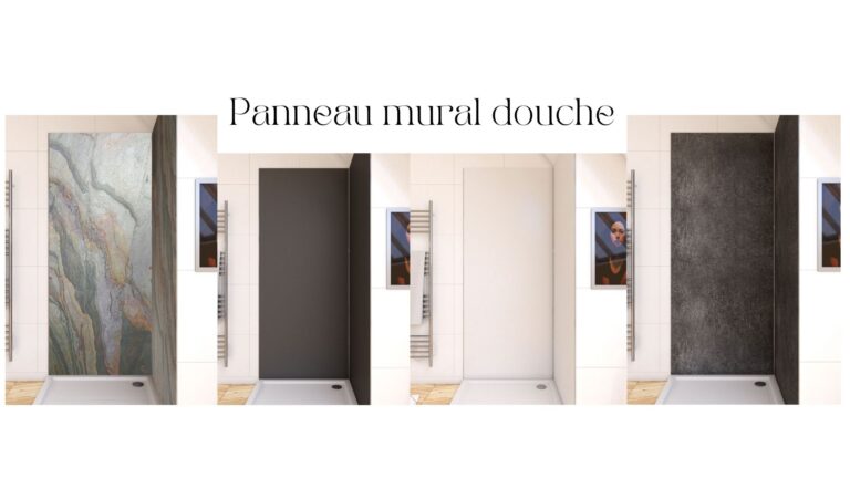 panneau mural douche
