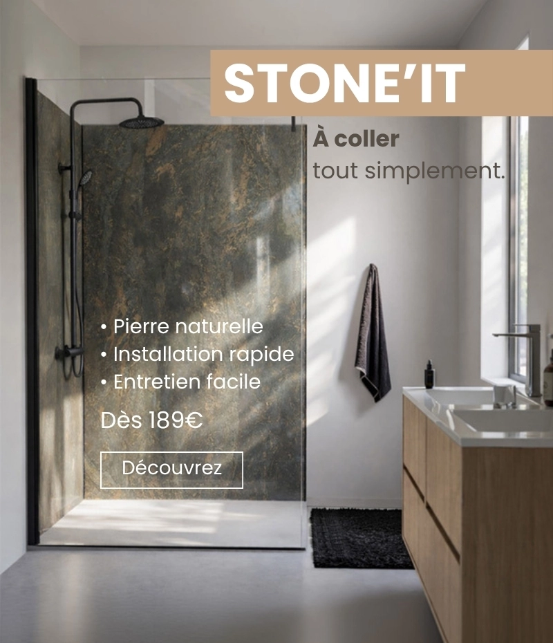 panneau mural douche