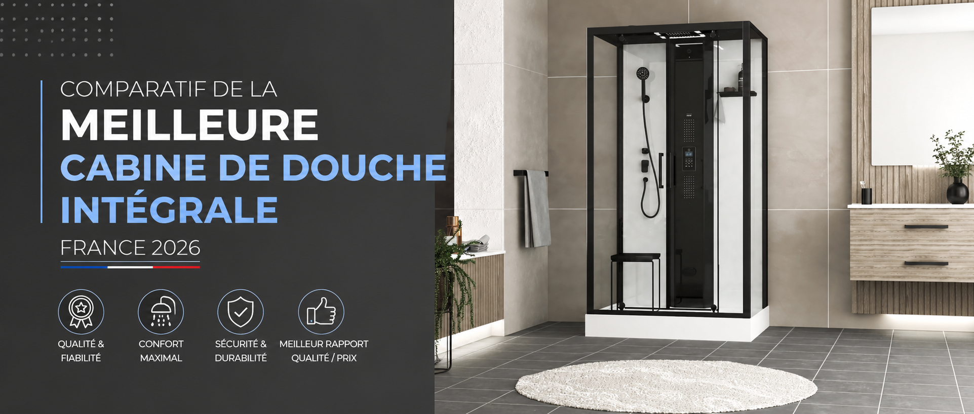 meilleure cabine de douche intégrale 2026