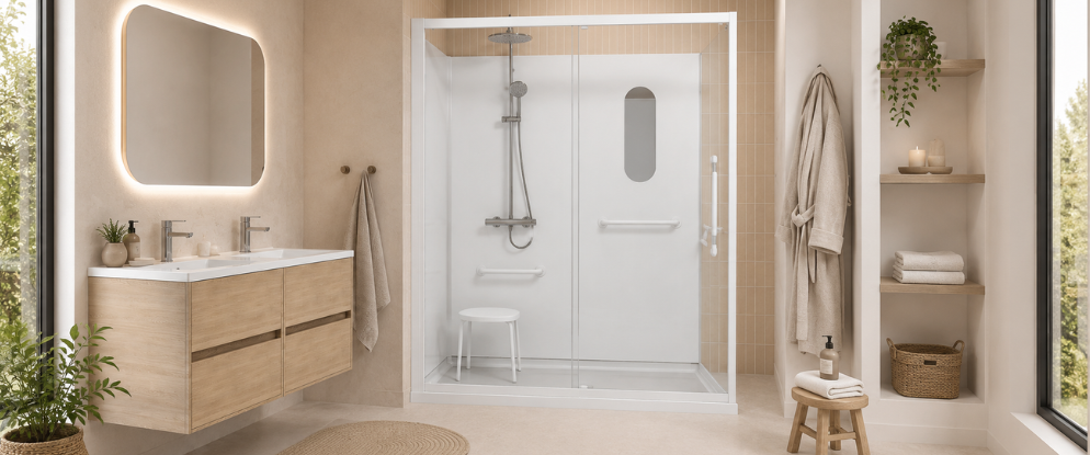 cabine de douche